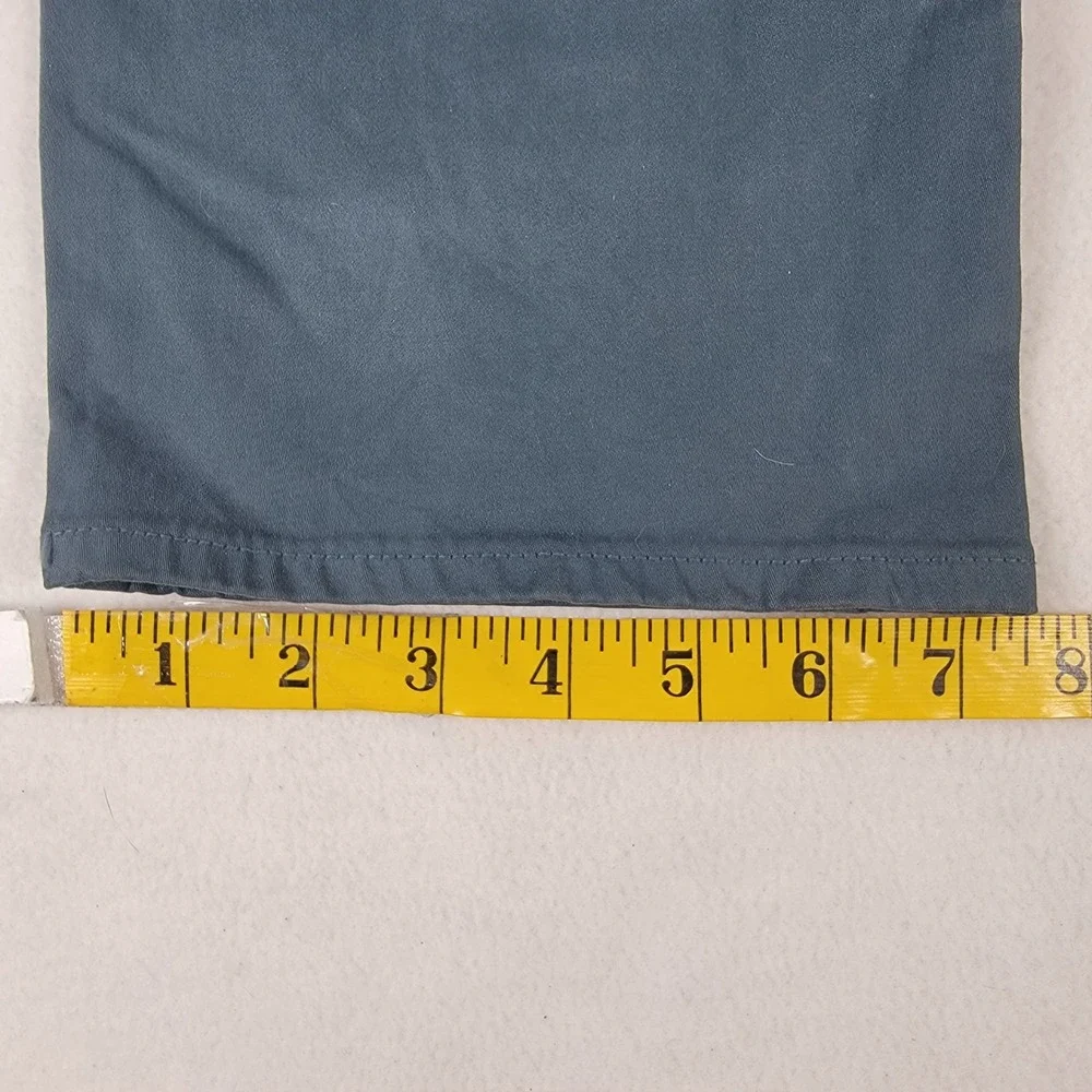 AG Adriano Goldschmied Mens The Graduate Tailored Leg Pants Tech Work Blue 32x34